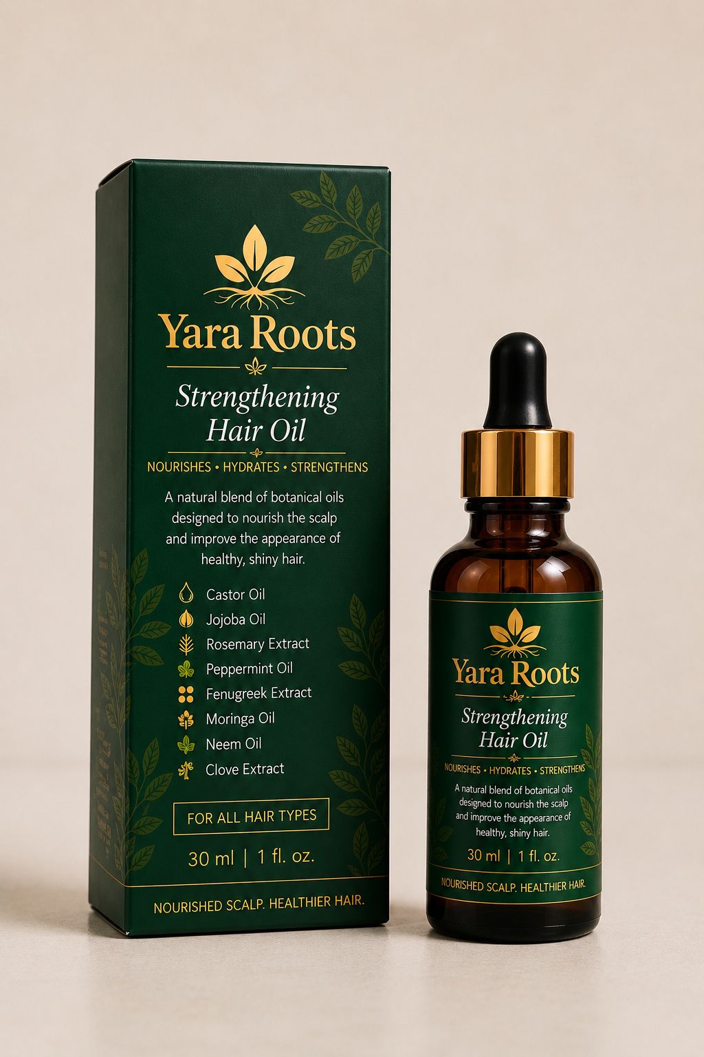 Yara Roots / Strengthening hair oil